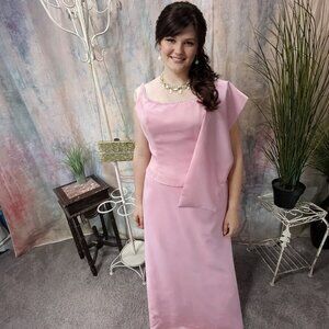 NEW  📌Modern Maids Beaded Prom - Formal - Evening Bridesmaid Dress with Scarf